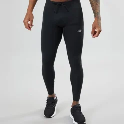 New New Balance Herre NB Sleek Pocket Løbe Tights Sort