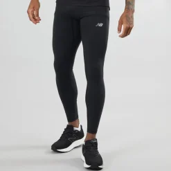 New New Balance Herre NB Sleek Pocket Løbe Tights Sort