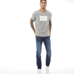 Discount Crosshatch Herre New Svelte Skinny Jeans Mørkvasket Denim