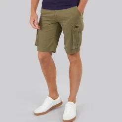 Outlet Bench Herre Noahs Combat Shorts Lys Khaki kakigrøn