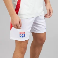 Hot adidas Herre OL Olympique Lyon 24/25 Hjemme shorts Hvid