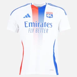 Discount adidas Herre OL Olympique Lyon 24/​25 Hjemme Trøje Hvid