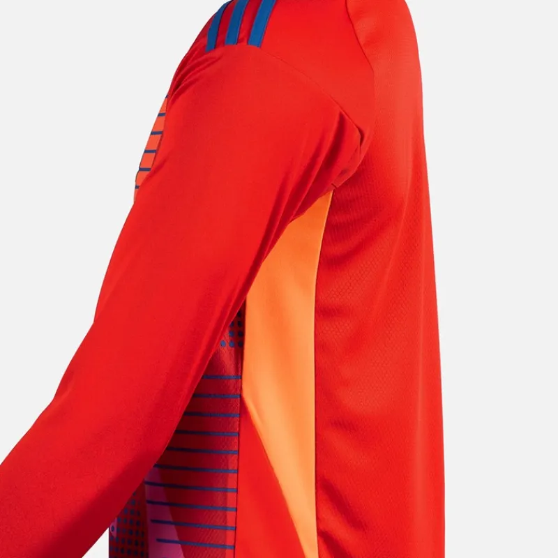 Outlet adidas Herre OL Olympique Lyon 24/25 Målmands Trøje Langærmet Rød