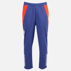 Online adidas Herre OL Olympique Lyon Præsentationsbukser Midnight Indigo/Bright Red/White Tint