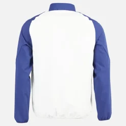 Outlet adidas Herre OL Olympique Lyon Præsentationsjakke White Tint/​Midnight Indigo/​Bright Red
