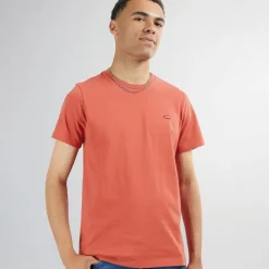 Clearance Levi's Herre Original HM T-Shirt Sundown Rød