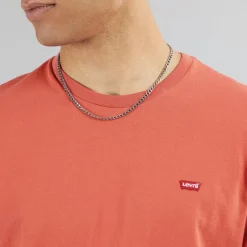 Clearance Levi's Herre Original HM T-Shirt Sundown Rød