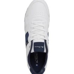 Best Ben Sherman Herre Owen Retro Sneakers Hvid