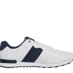 Best Ben Sherman Herre Owen Retro Sneakers Hvid