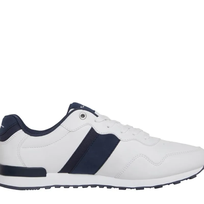 Best Ben Sherman Herre Owen Retro Sneakers Hvid