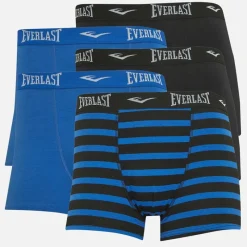 Outlet Everlast Herre 5-pak boksere Sort/​Blå Flerfarvet