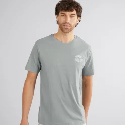 Outlet Hurley Herre Paradise Found Grafik T-shirt Grå /​ Blå Blå