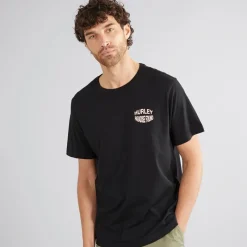 Clearance Hurley Herre Paradise Found Grafik T-Shirt Sort