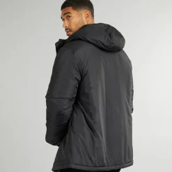 Online French Connection Herre Parka Jakke Sort