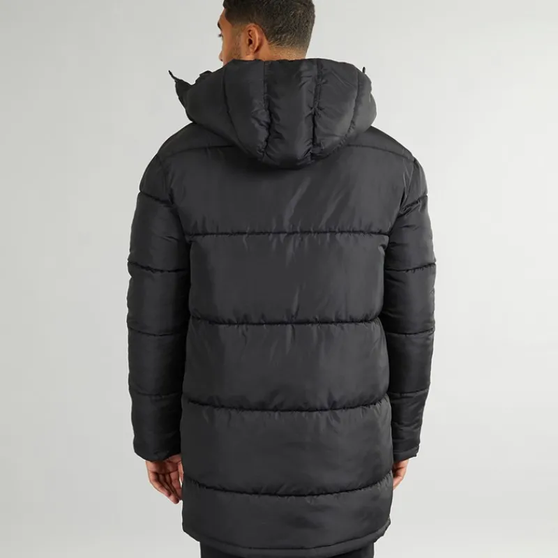 French Connection Herre Parka Lynlåsjakke Sort