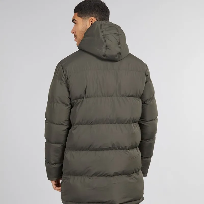 Hot French Connection Herre Parka Row Jakke Khaki kakigrøn