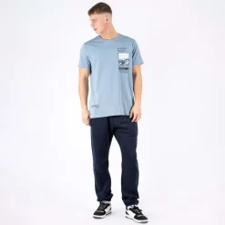 Online Marcus Herre Paul T-shirt Falmet Blå
