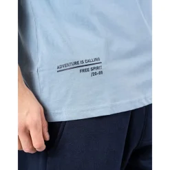 Online Marcus Herre Paul T-shirt Falmet Blå