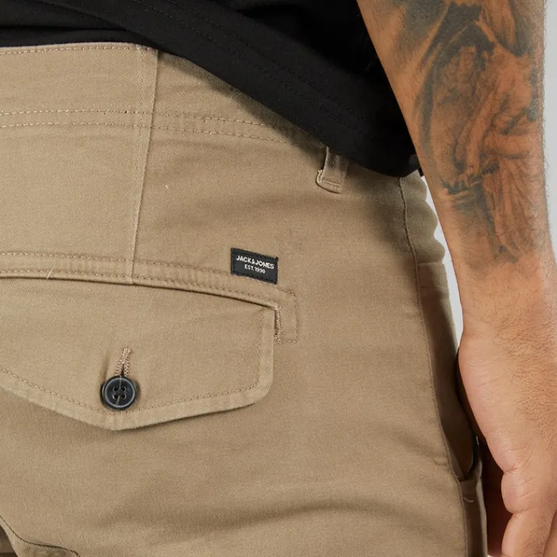 Sale JACK & JONES Herre Paul Warner Akm 111 Cargo Bukser Brun