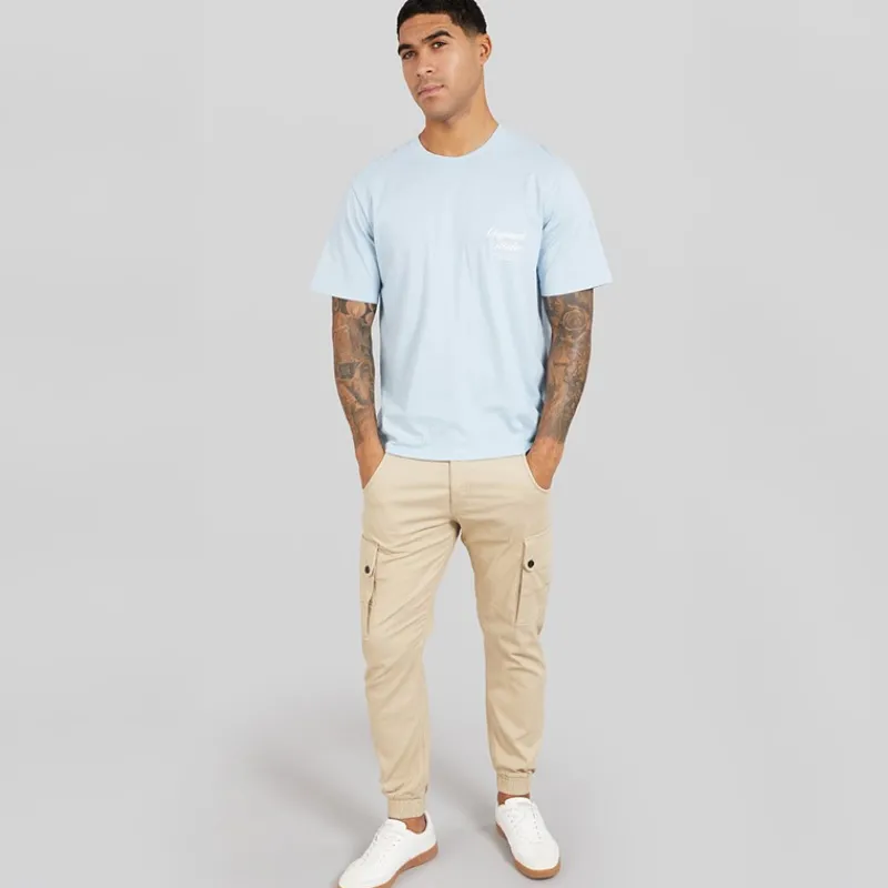 Online JACK & JONES Herre Paul Warner AKM 111 Cargo Bukser Beige