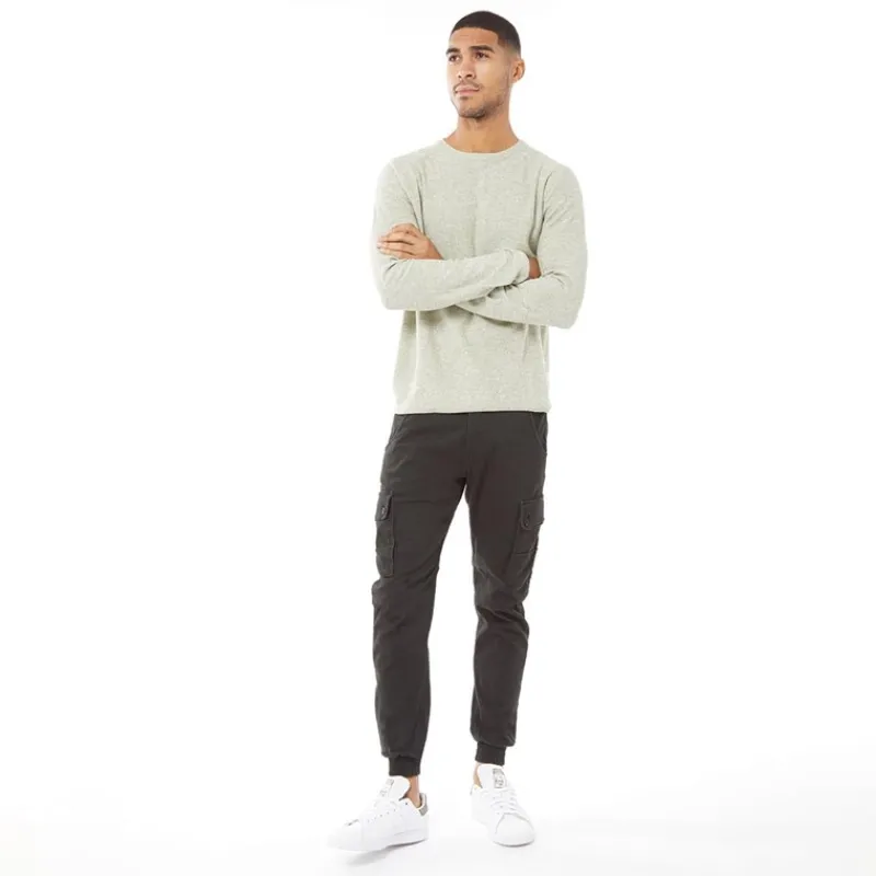 JACK & JONES Herre Paul Warner AKM 111 Cargo Bukser Sort