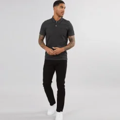 Sale JACK & JONES Herre Paulos Kortærmet poloer Grå Mørk grå mergel