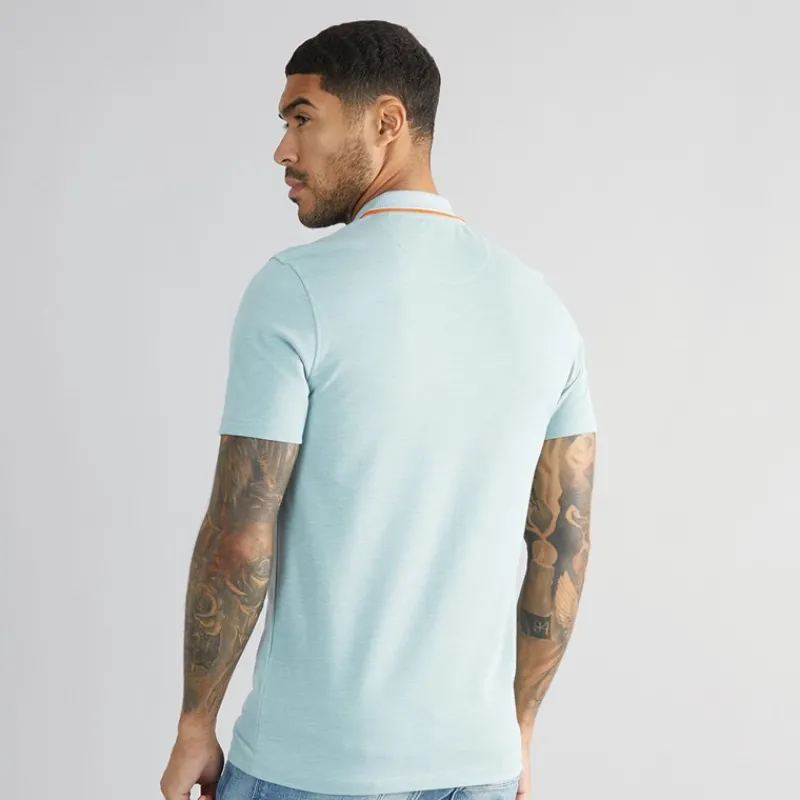 Discount JACK & JONES Herre Paulos Noos Kortærmet poloer Blå Blå mergel