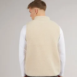 New True North Herre Pile Vest beige