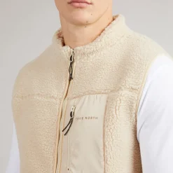 New True North Herre Pile Vest beige