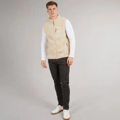 New True North Herre Pile Vest beige