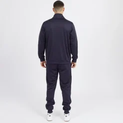 New Puma Herre Piping Poly Tracksuit Ny Blå Marineblå