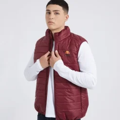 Outlet Ellesse Herre Portina Veste Bordeaux