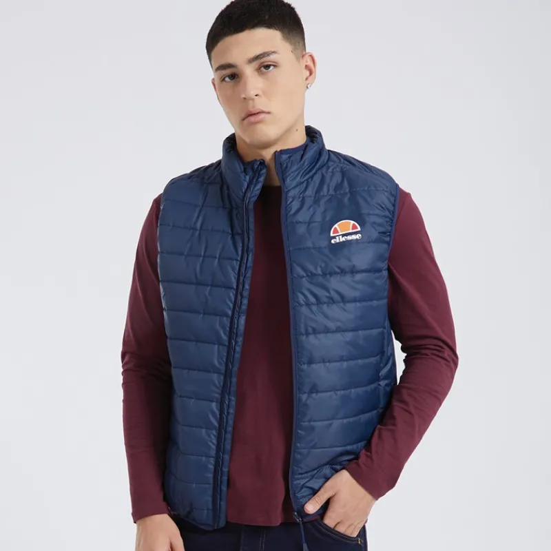 Sale Ellesse Herre Portina Veste Flade Marineblå