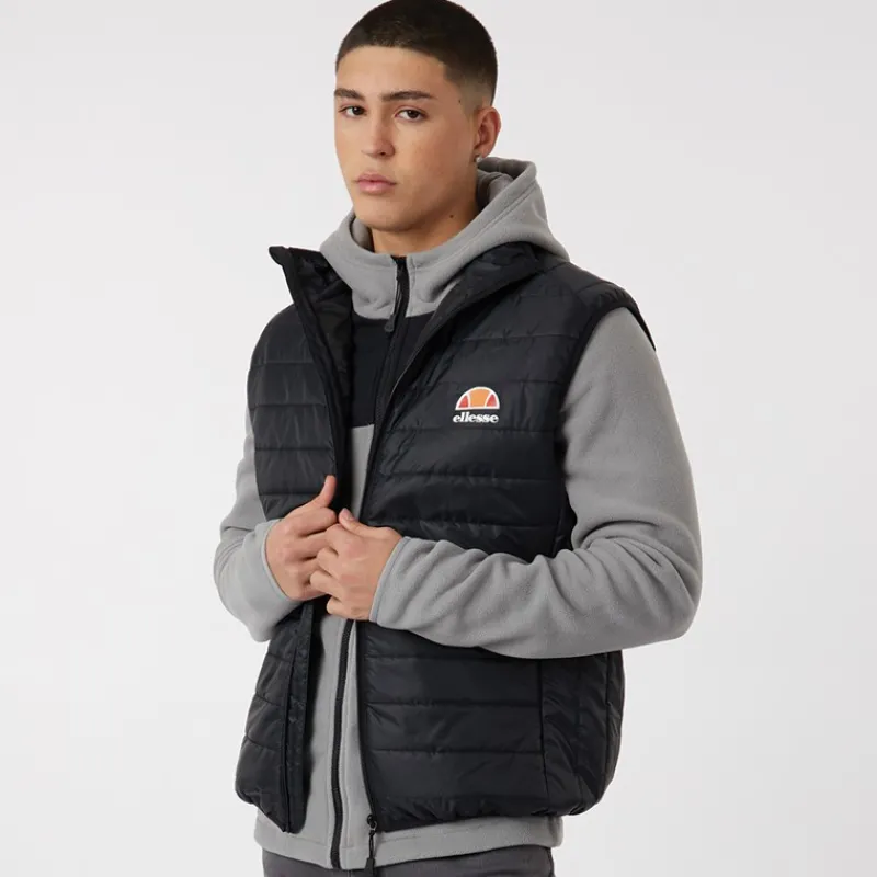 New Ellesse Herre Portina Veste Sort
