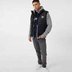 New Ellesse Herre Portina Veste Sort
