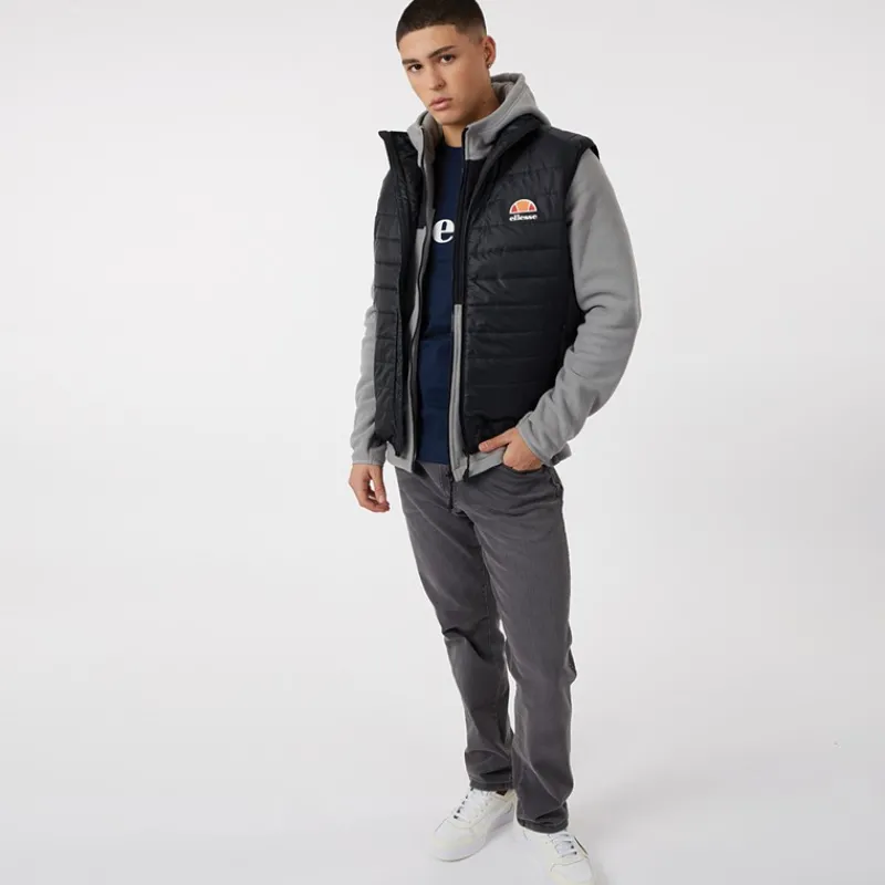 New Ellesse Herre Portina Veste Sort