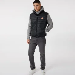 New Ellesse Herre Portina Veste Sort