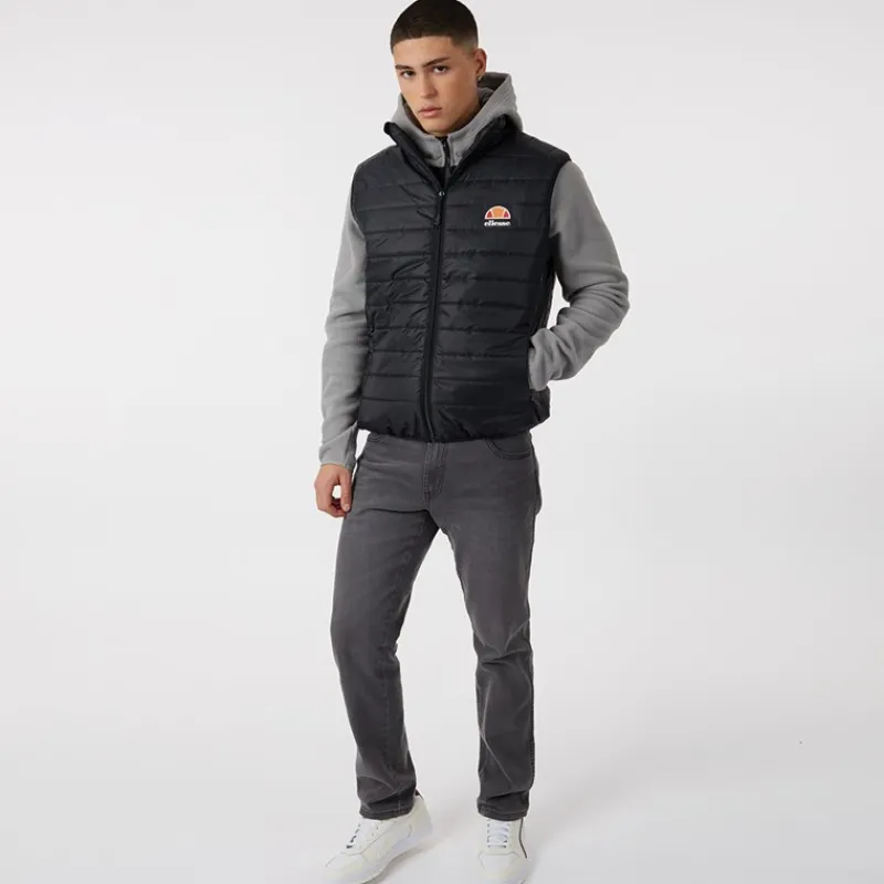 New Ellesse Herre Portina Veste Sort
