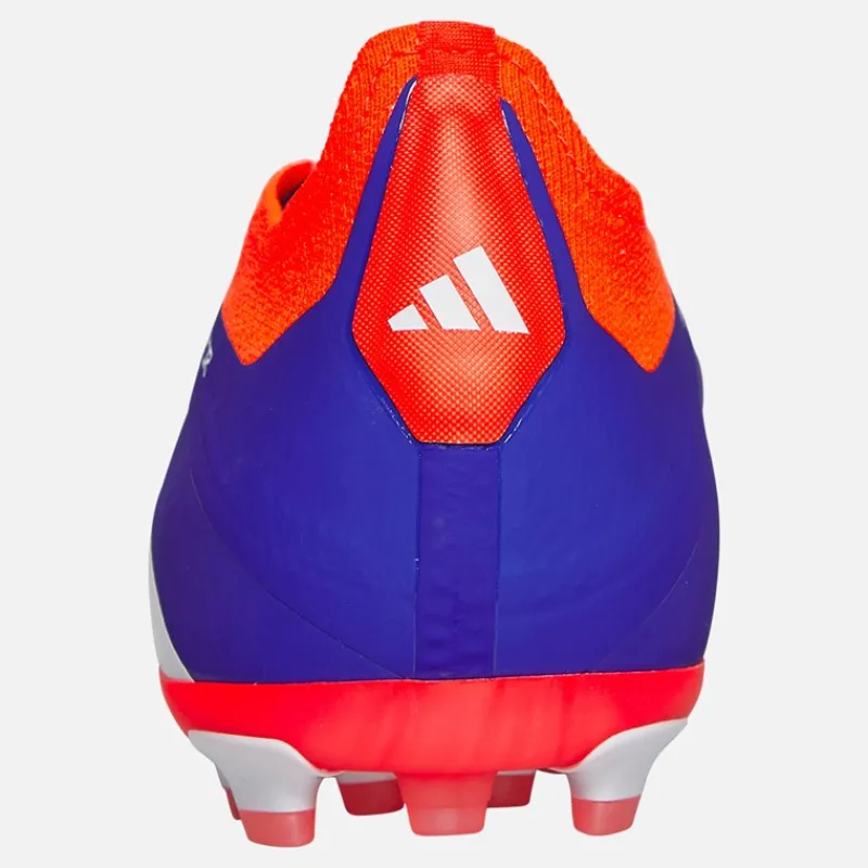 New adidas Herre Predator Elite Advancement Pakke 2G/3G AG Kunstgræs Fodboldstøvler Lucid Blue/Cloud White/Solar Red