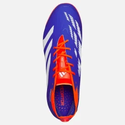 New adidas Herre Predator Elite Advancement Pakke 2G/3G AG Kunstgræs Fodboldstøvler Lucid Blue/Cloud White/Solar Red