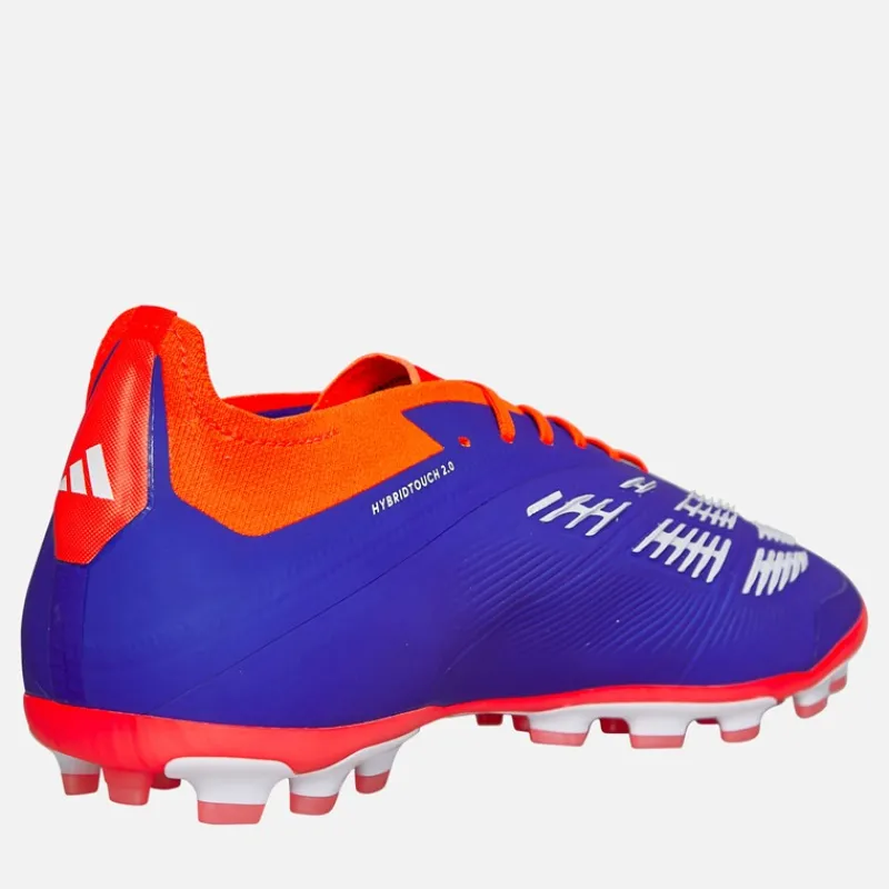 New adidas Herre Predator Elite Advancement Pakke 2G/3G AG Kunstgræs Fodboldstøvler Lucid Blue/Cloud White/Solar Red