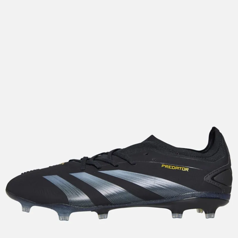 Clearance adidas Herre Predator Pro Dark Spark Pack FG Faste Bund Fodboldstøvler Core Black/Carbon/Gold Metallic