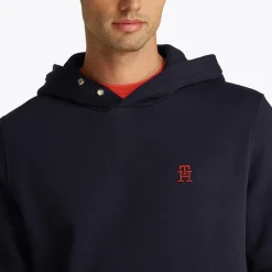 Sale Tommy Hilfiger Herre Pullover Hættetrøje Desert Sky