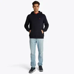 Sale Tommy Hilfiger Herre Pullover Hættetrøje Desert Sky