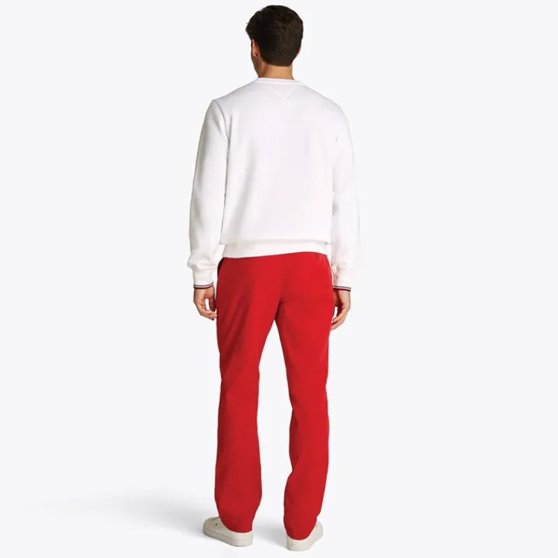 Discount Tommy Hilfiger Herre Pullover Sweatshirt Hvid