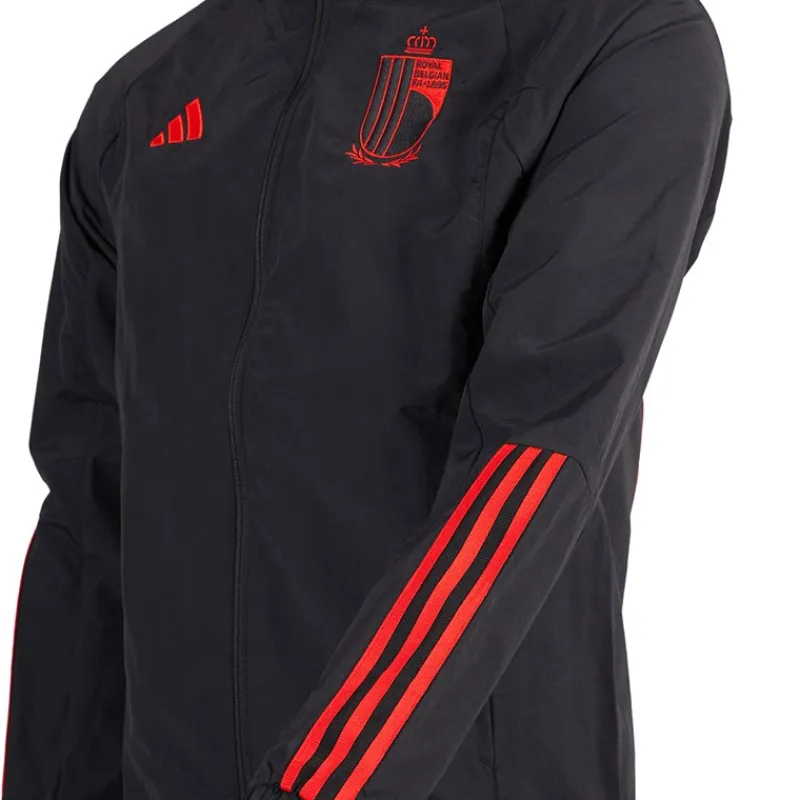 Sale adidas Herre RBFA Belgien Track Jakke Sort