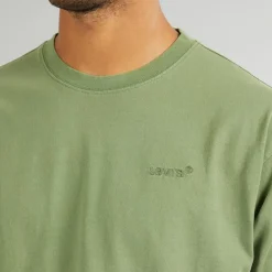 Levi's Herre Rød Tab Vintage T-shirt Garment Dye Vineyard Grøn