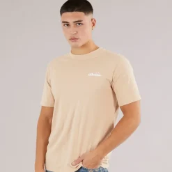 Ellesse Herre Retanna Ryg Logo T-shirt Natural beige