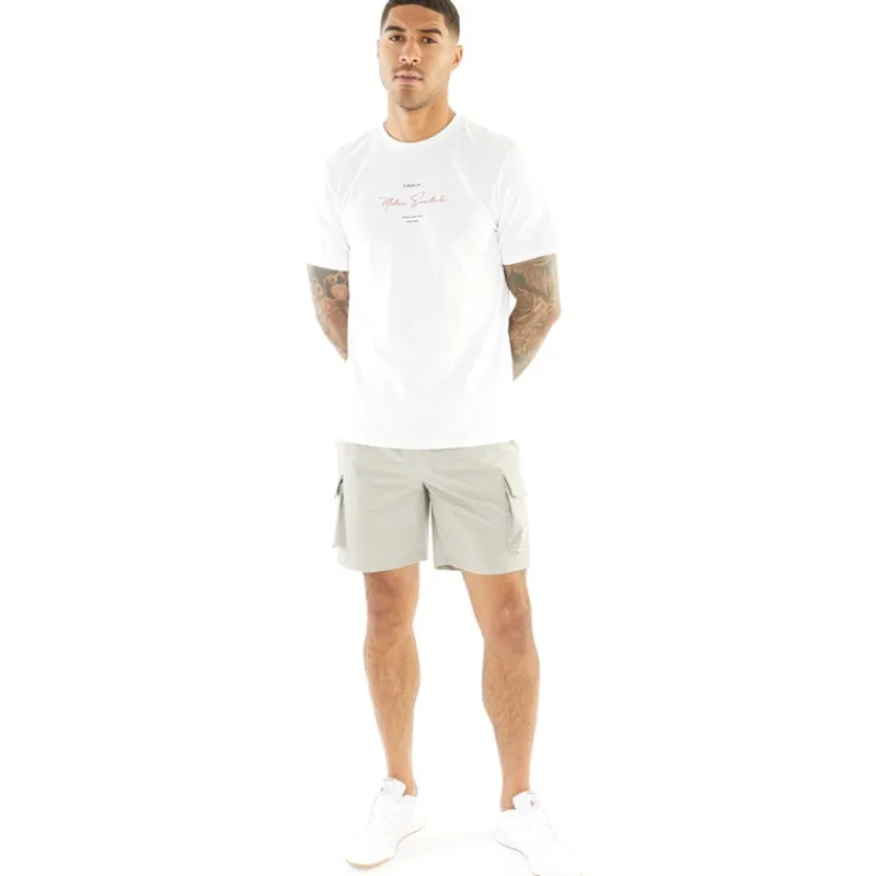 Sale Closure London Herre Ripstop Utility Tech Shorts Sten Grå