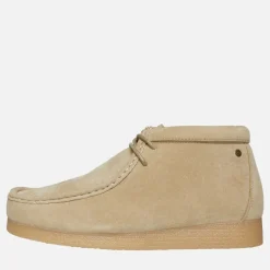 Clearance Deakins Herre Rivington Støvler Taupe Sand Ruskind Light Sand